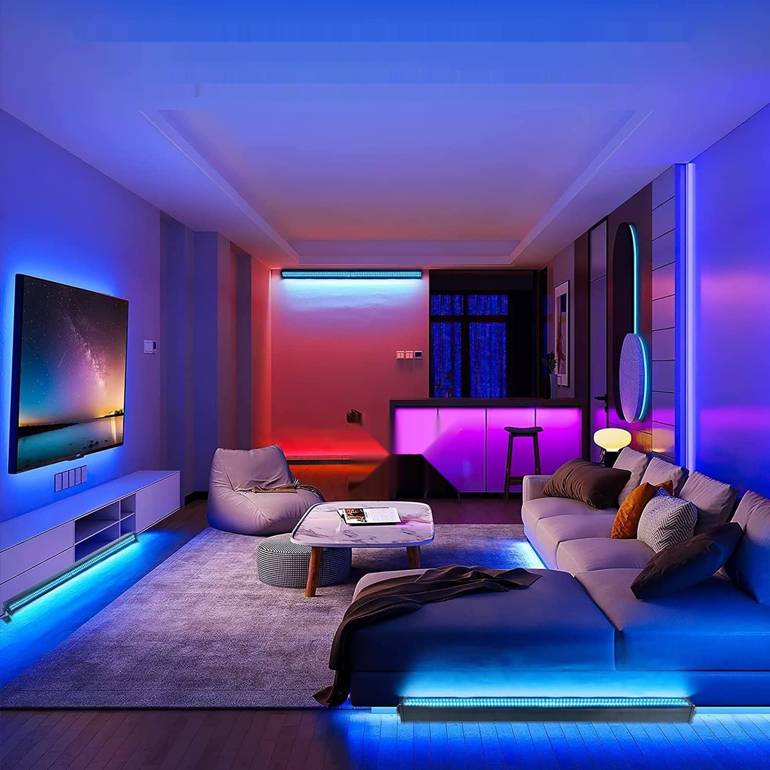 UKing 336 LED 80W RGBW Ścienna Belka Świetlna z Kontrolą DMX512