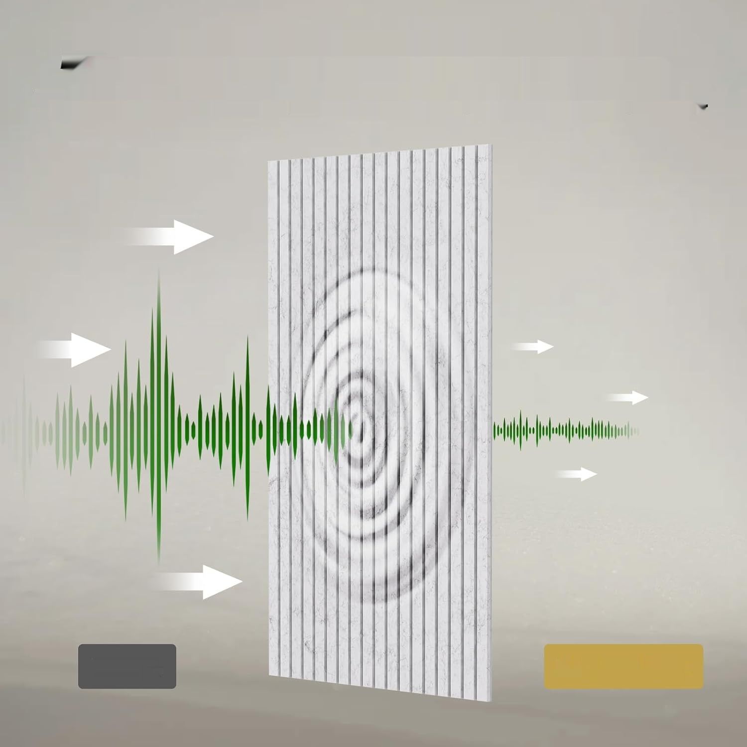 TONOR Zestaw 4 paneli akustycznych samoprzylepnych