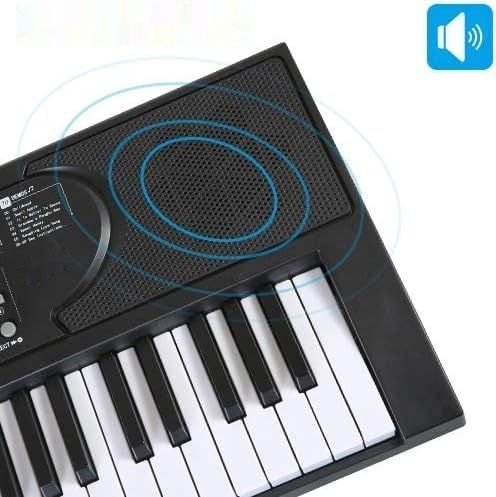 Hricane Keyboard pianina z 61 klawiszami z mikrofonem