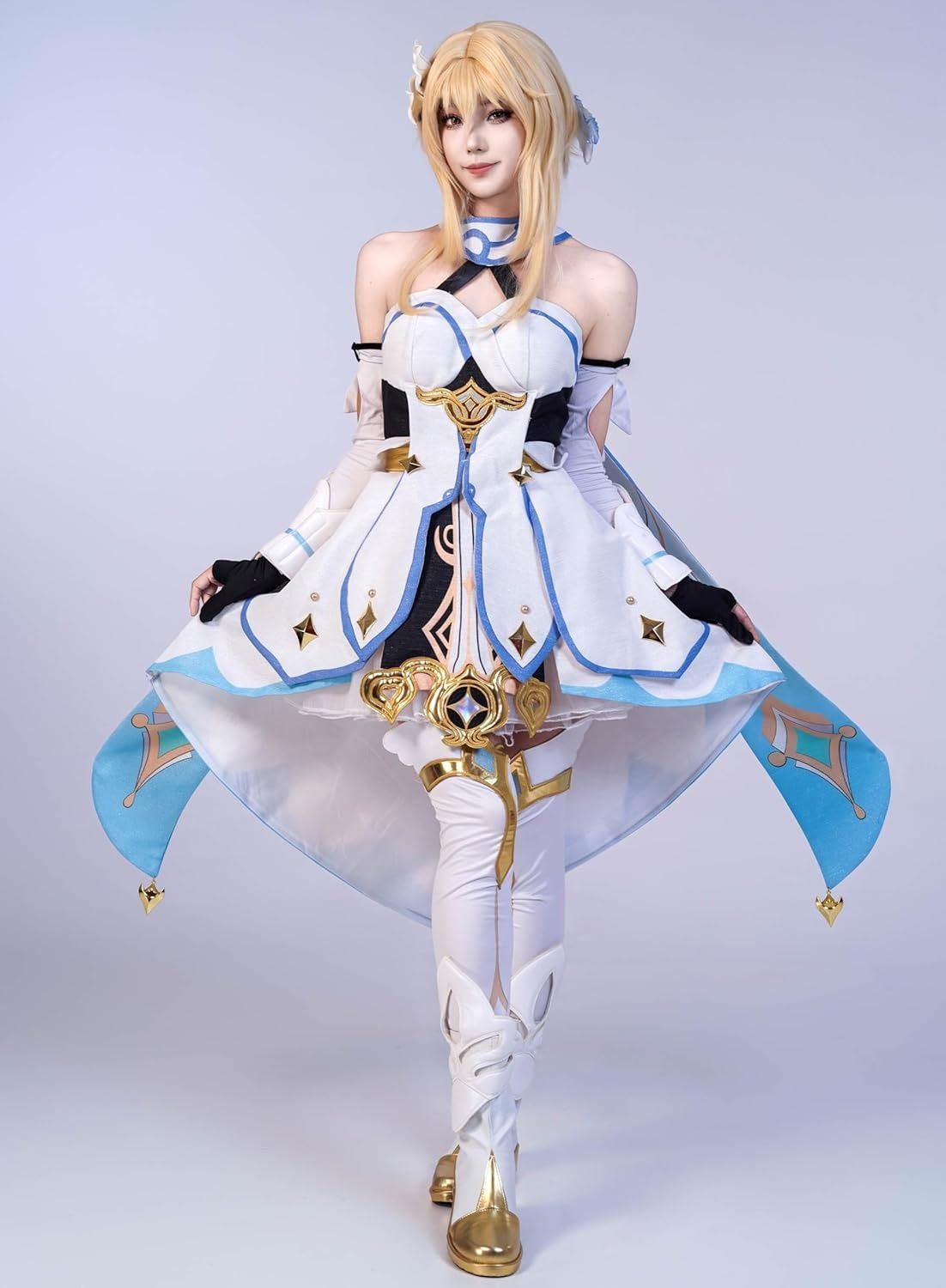 Kostium cosplay Lumine z Genshin Impact od OSIAS, M