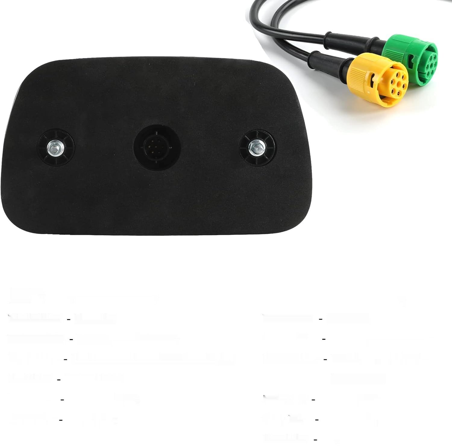 AOHEWEI Zestaw lamp tylnych do przyczepy 12V/24V