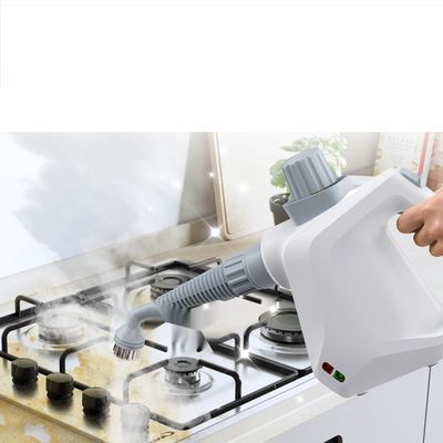 Przenośny parowy środek czyszczący z 10 akcesoriami (biały)