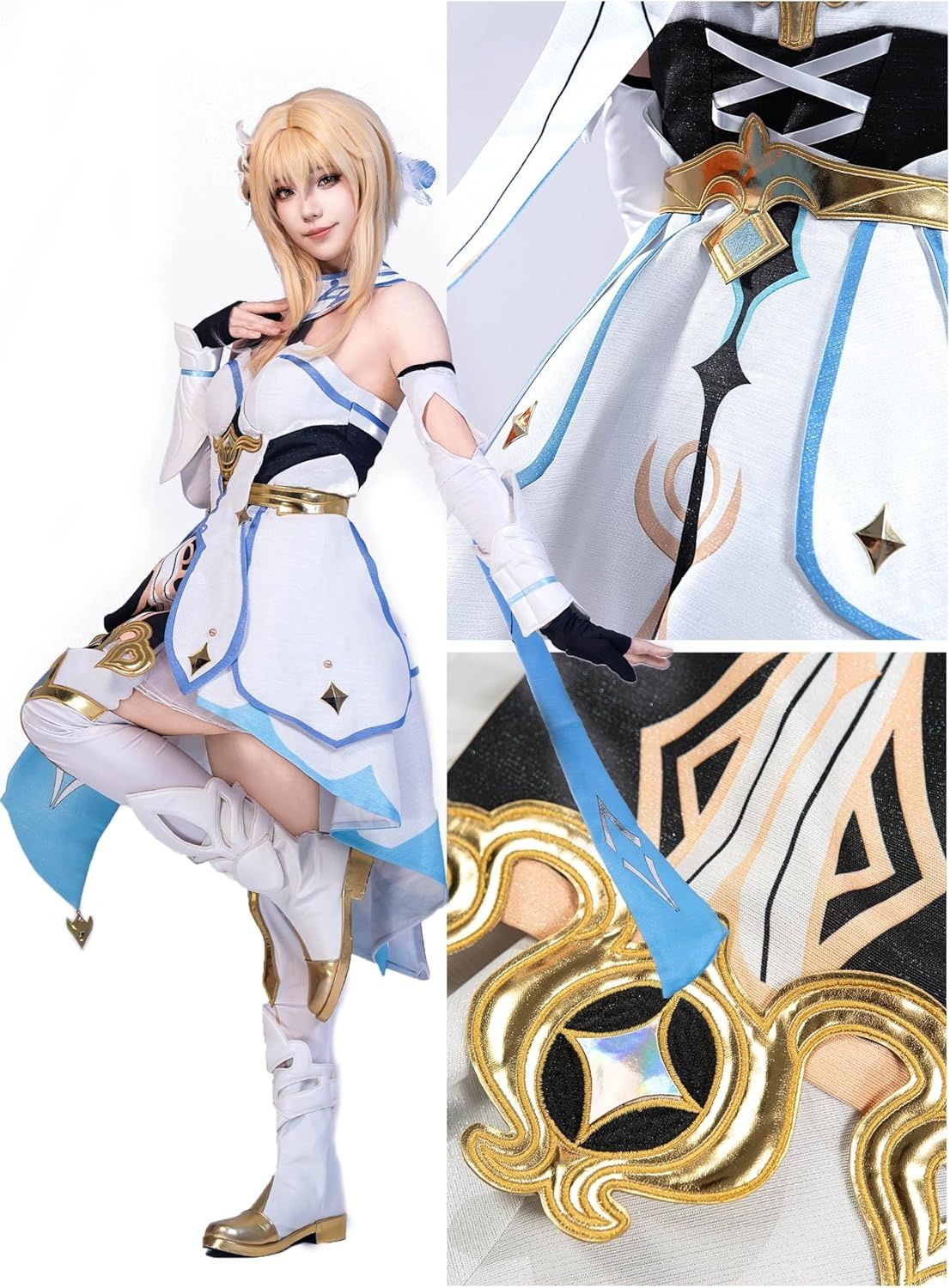 Kostium cosplay Lumine z Genshin Impact od OSIAS, M
