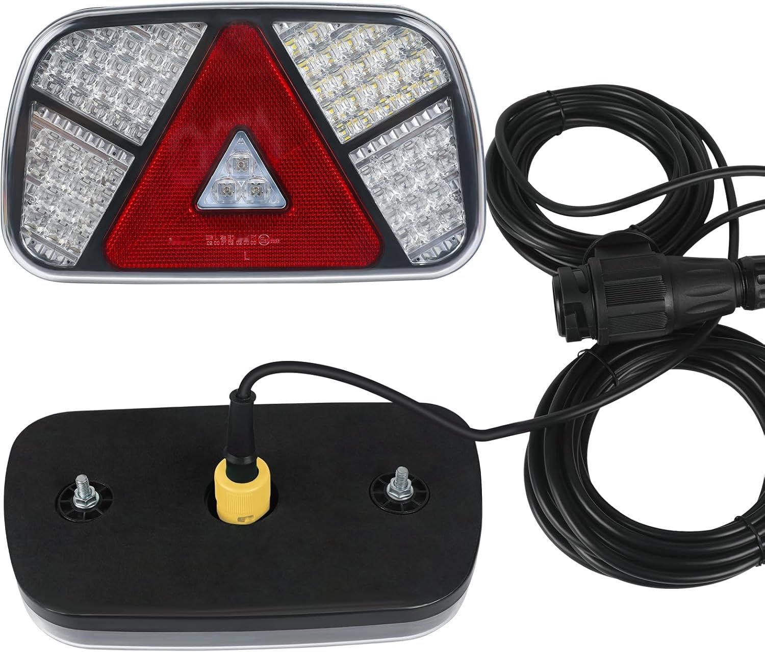 AOHEWEI Zestaw świateł tylnych do przyczep, 12V/24V