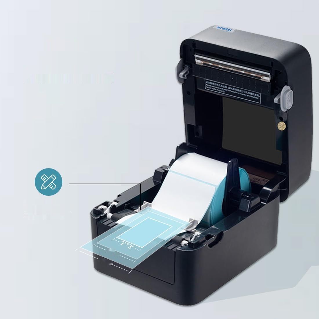 Drukarka termiczna do etykiet WiFi DHL