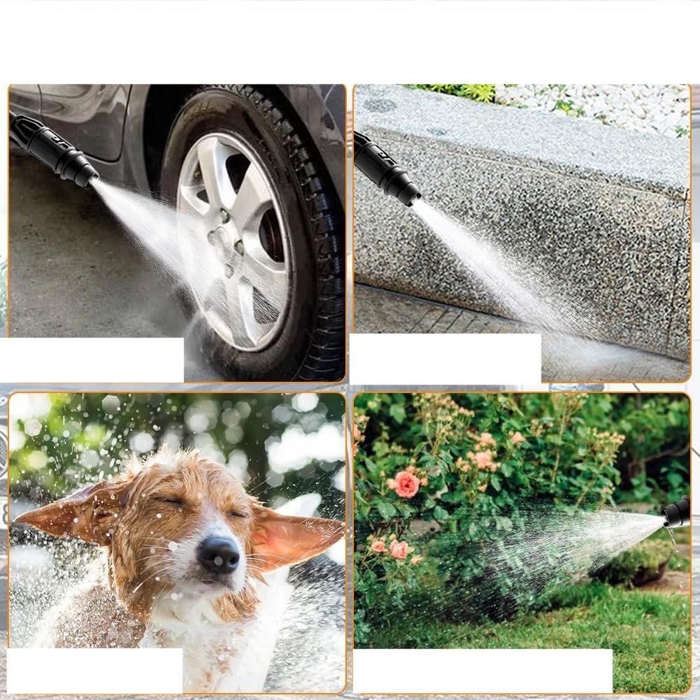 Myjka ciśnieniowa Honeyhouse 20V, maks. 507 PSI, przenośny czyścik.