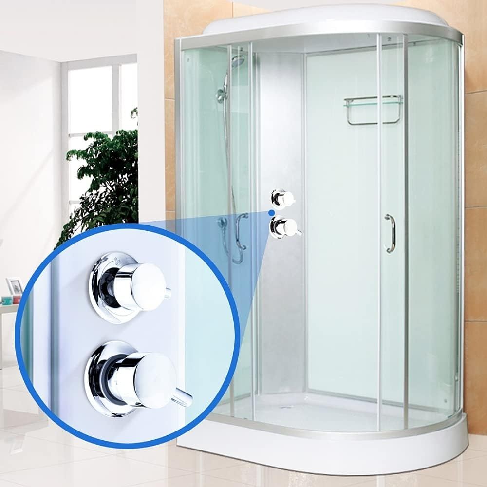 AFUDER prysznic Mosiężny kran prysznicowy Mosiądz chromowany