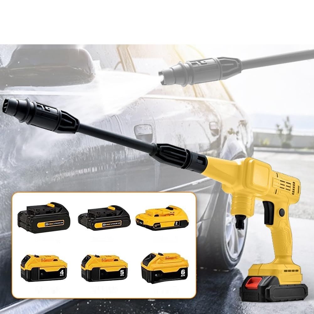 Myjka ciśnieniowa Honeyhouse 20V, maks. 507 PSI, przenośny czyścik.