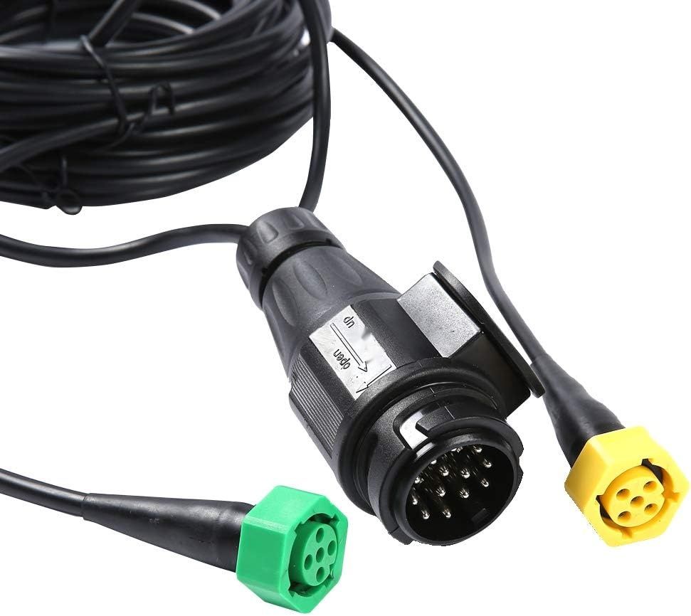 AOHEWEI Zestaw Tylnych Świateł Przyczepy Lampa Hamulcowa