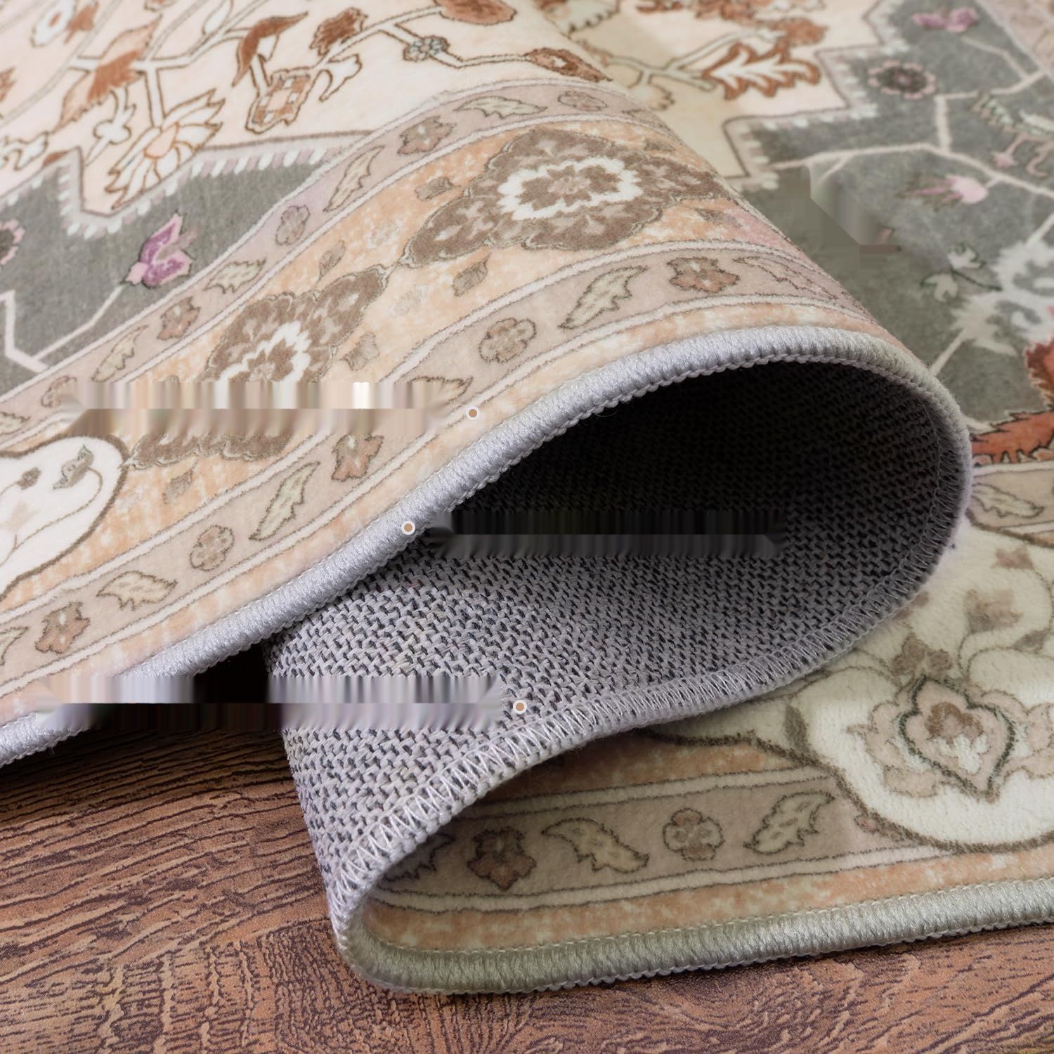 Dywan salonowy, żółty, 160 x 230 cm, styl vintage