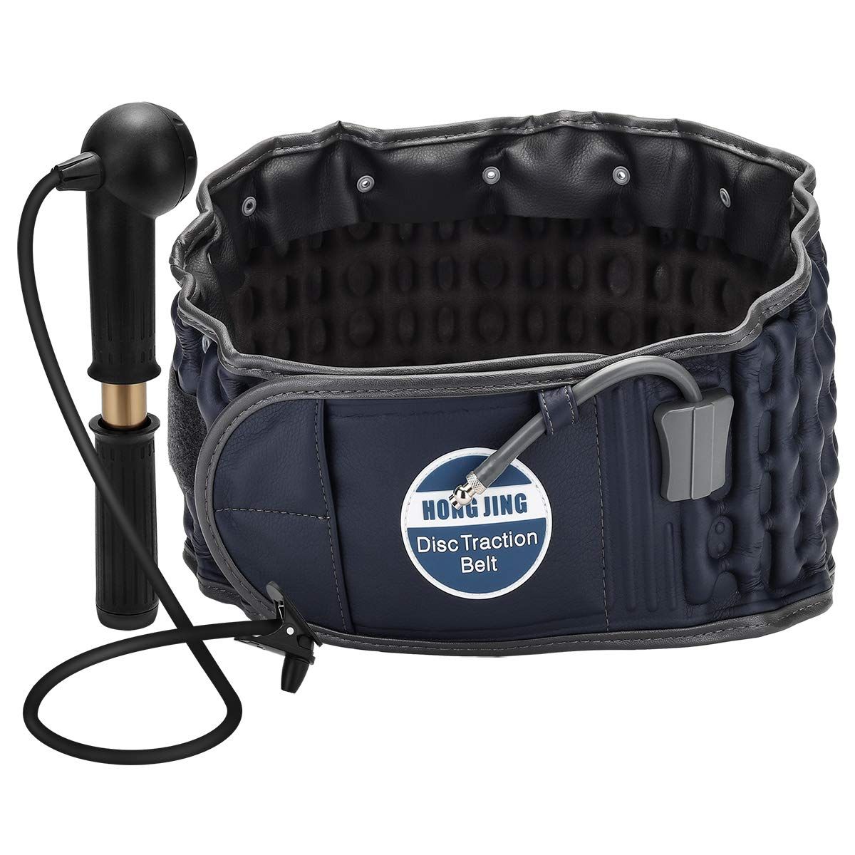 HONGJING Pas teleskopowy do odciążenia dolnej części pleców