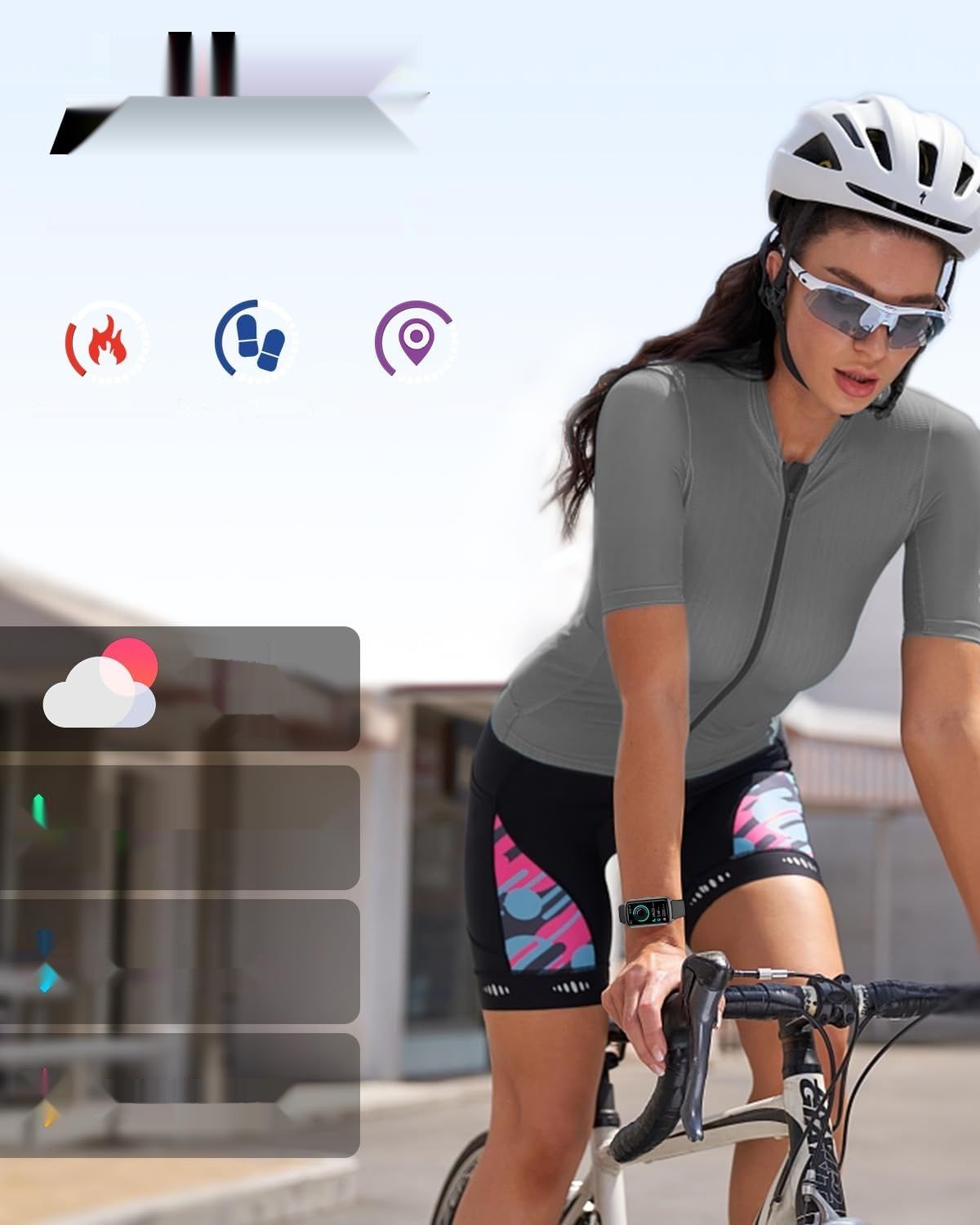 Fitness Tracker Zegarek sportowy dla kobiet i mężczyzn