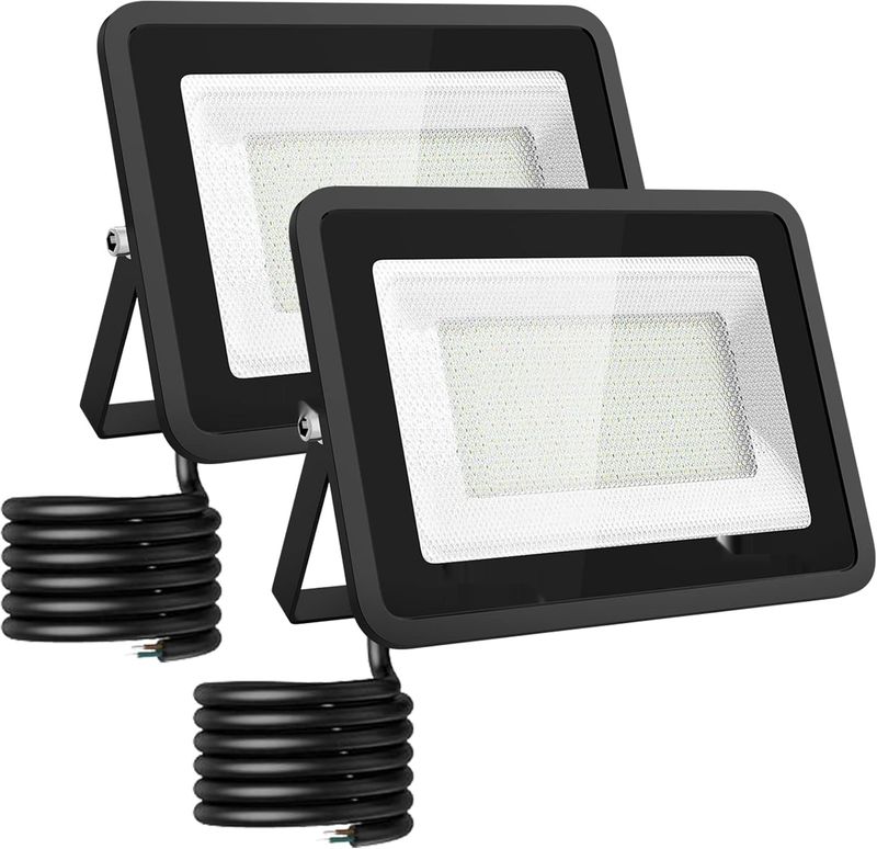 kelinvmi Reflektor LED 30W na zewnątrz, naświetlacz LED 3000lm, 6500K, IP66.