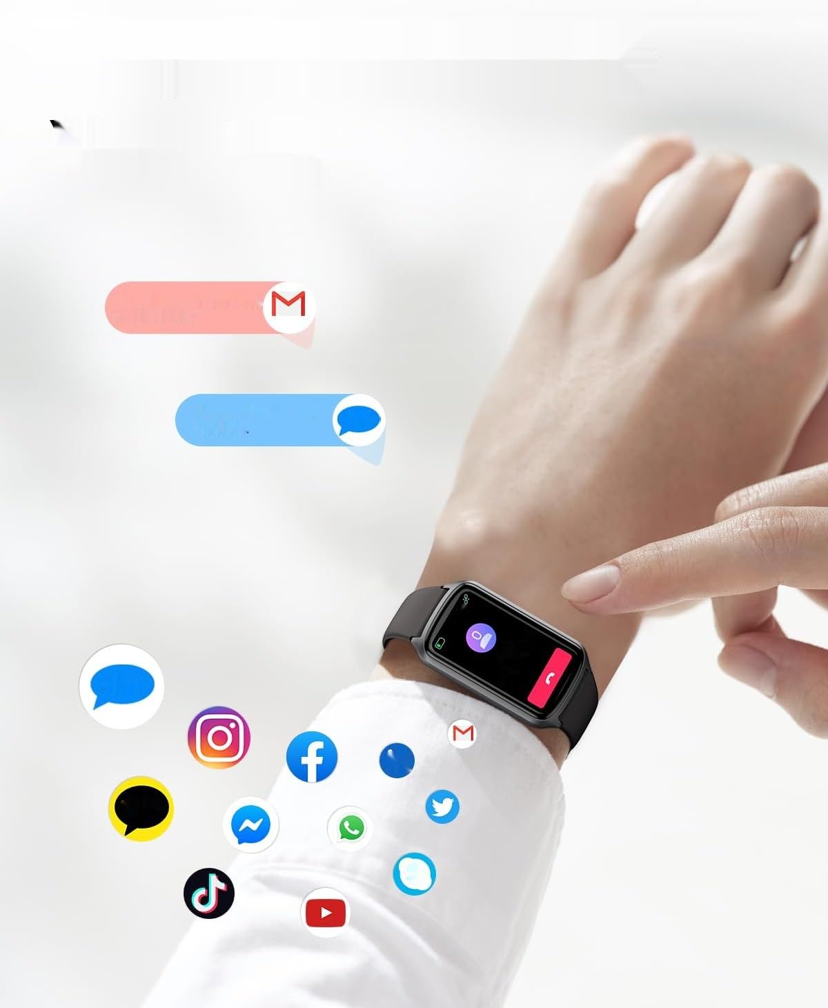 Fitness Tracker Zegarek sportowy dla kobiet i mężczyzn