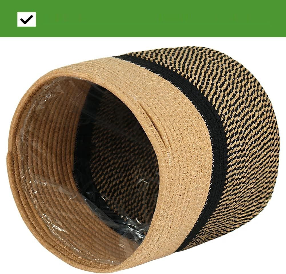 Tenn Well Doniczka na Kwiaty 30 cm z Wkładką (Czarny Brązowy)