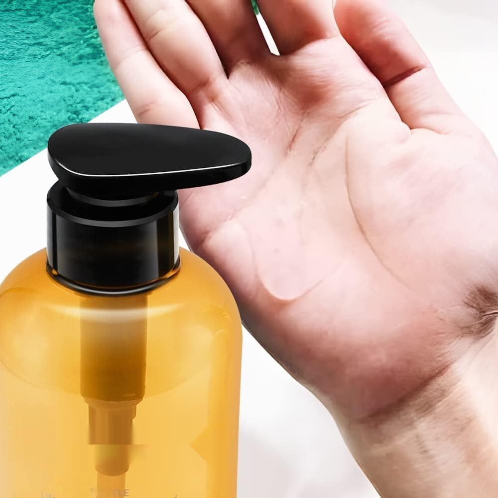 Dozownik do szamponu i odżywki, zestaw 3 sztuk, plastikowy dozownik.