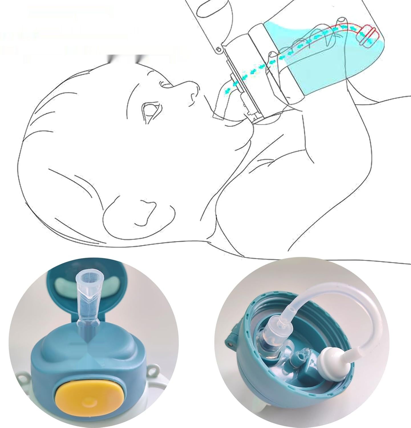 Bezpieczny kubek treningowy dla dzieci 250 ml