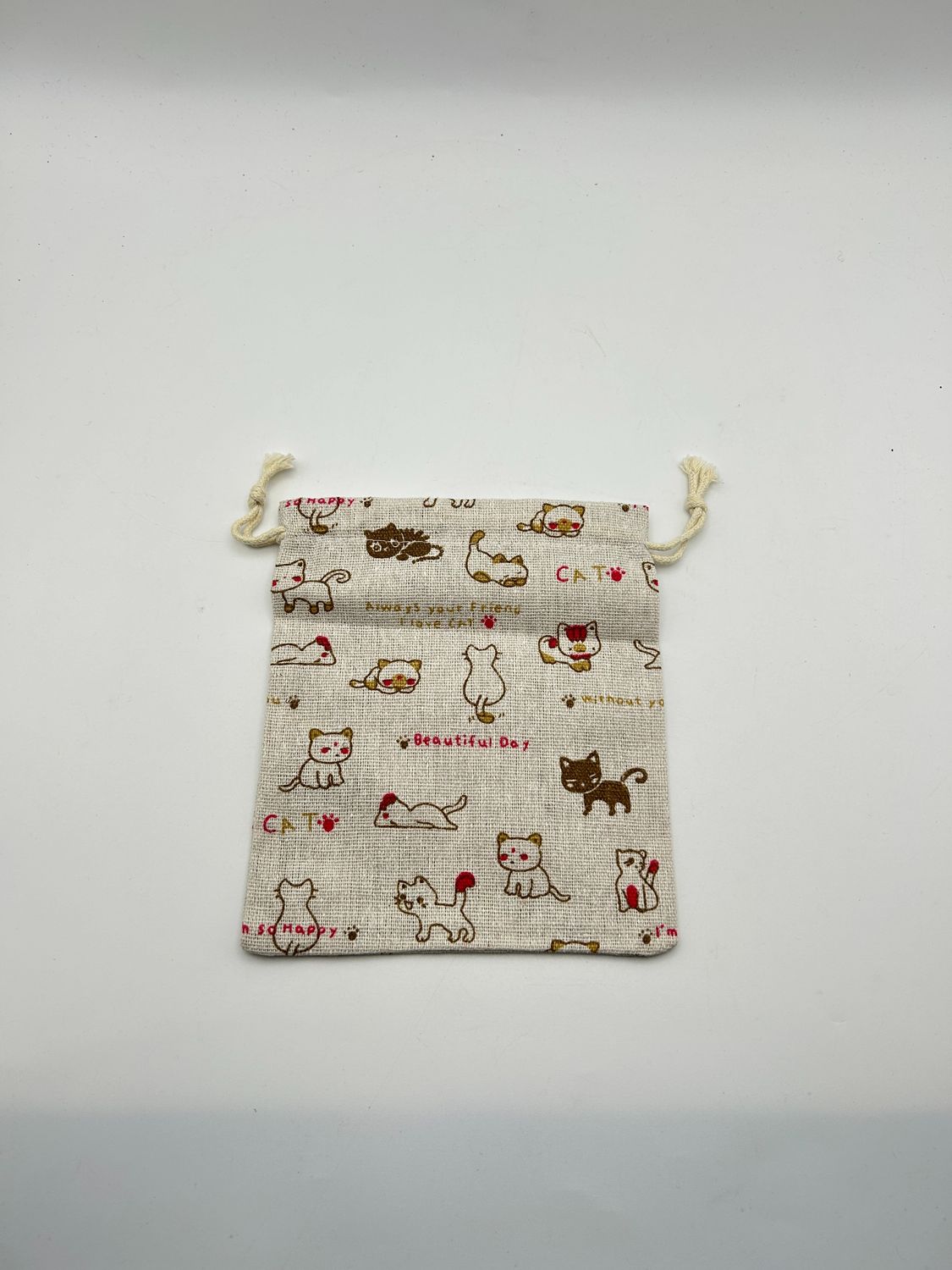 Heiqlay Woreczki z Tkaniny, 9 Woreczków z Tkaniny ze Sznurkiem