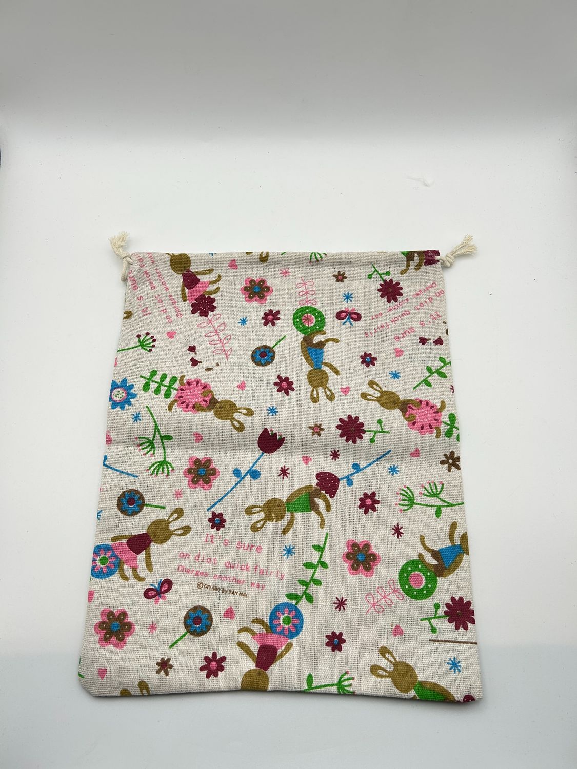 Heiqlay Woreczki z Tkaniny, 9 Woreczków z Tkaniny ze Sznurkiem