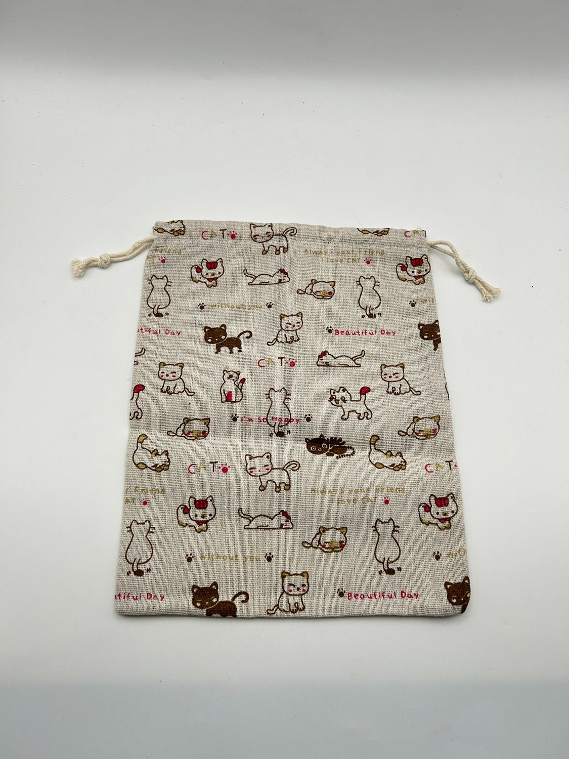 Heiqlay Woreczki z Tkaniny, 9 Woreczków z Tkaniny ze Sznurkiem