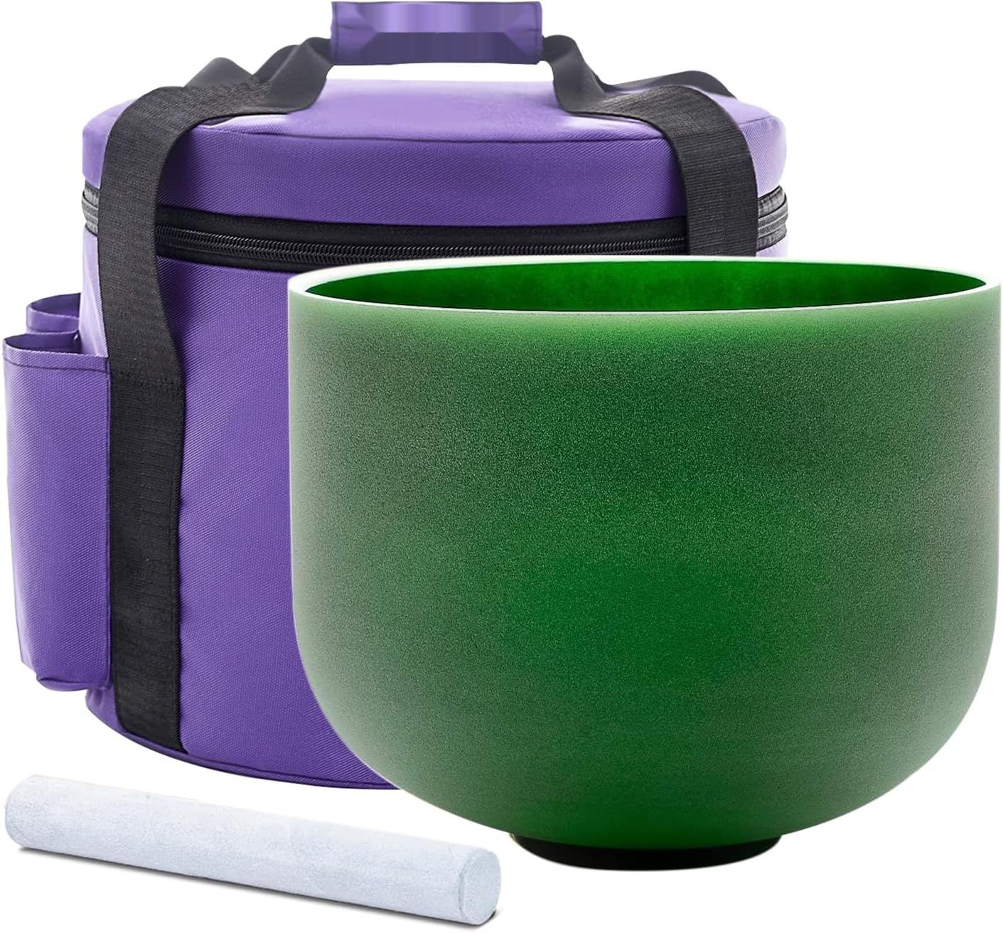 KVKA 25 cm Miski Śpiewające, 432 Hz, 10-calowa Zielona Czakra Miska