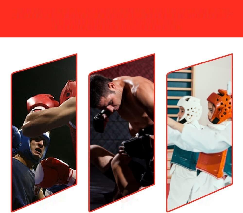 Kask bokserski, odporny na wstrząsy, do boksu, MMA, Muay Thai.