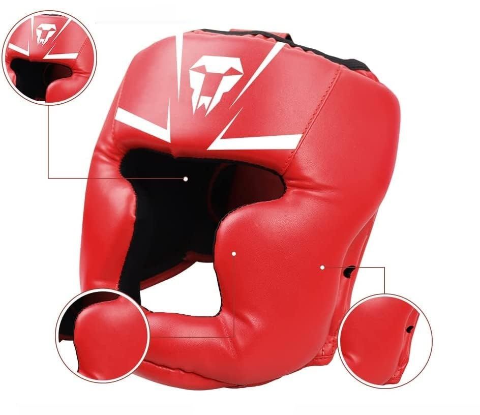 Kask bokserski, odporny na wstrząsy, do boksu, MMA, Muay Thai.