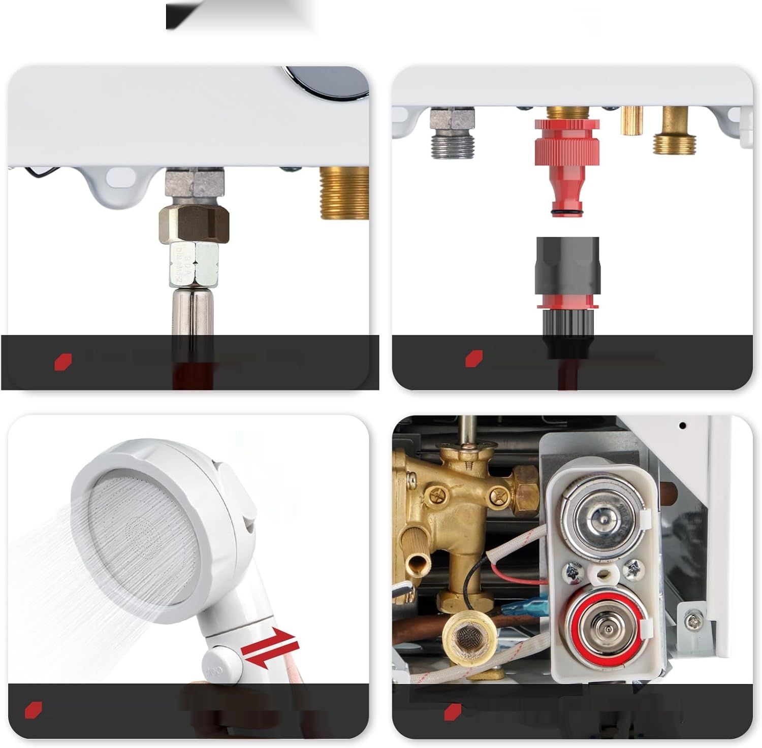 CAMPLUX BW264C-DE Gazowy Podgrzewacz Przepływowy 10 Litrów, 20 kW