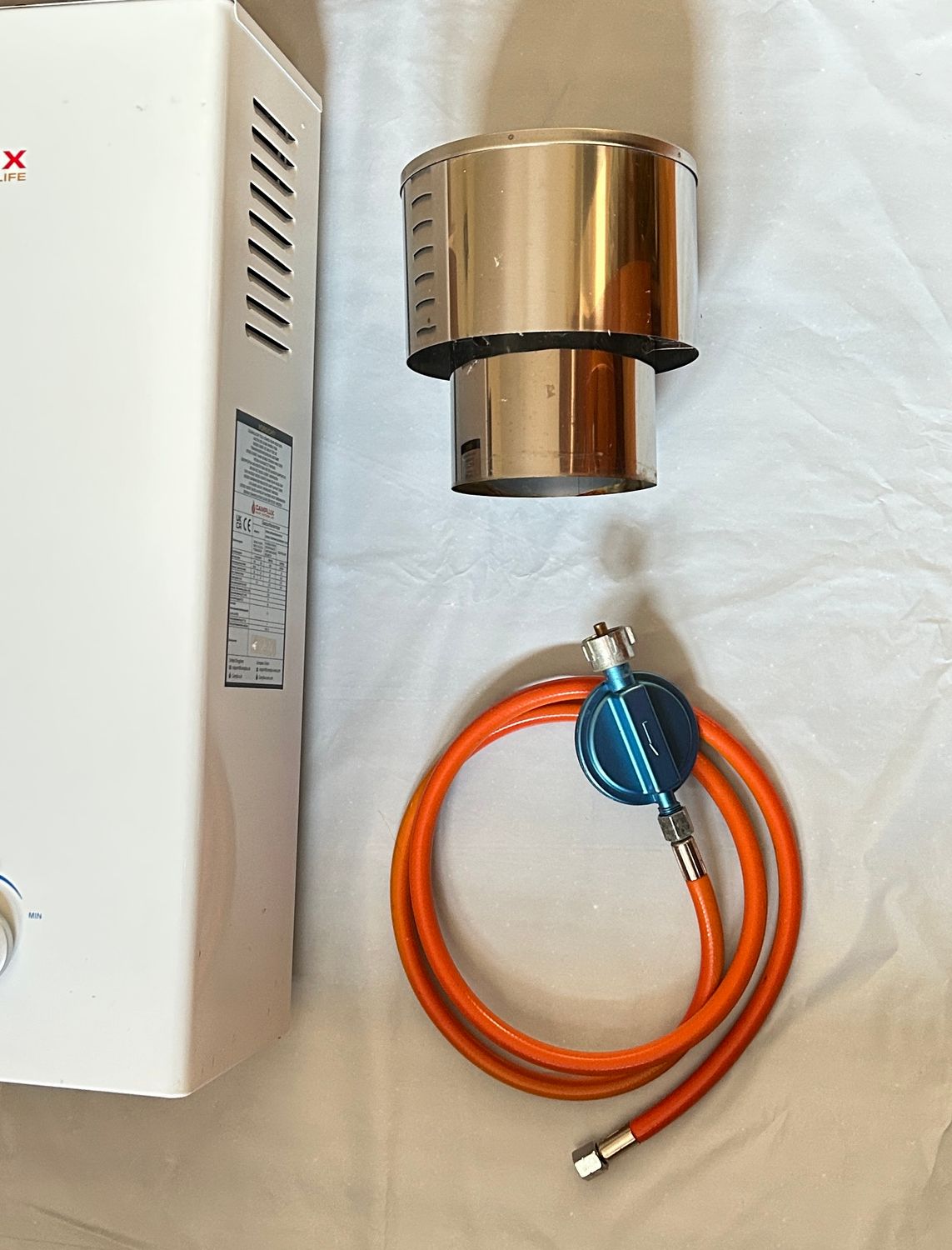 CAMPLUX BW264C-DE Gazowy Podgrzewacz Przepływowy 10 Litrów, 20 kW