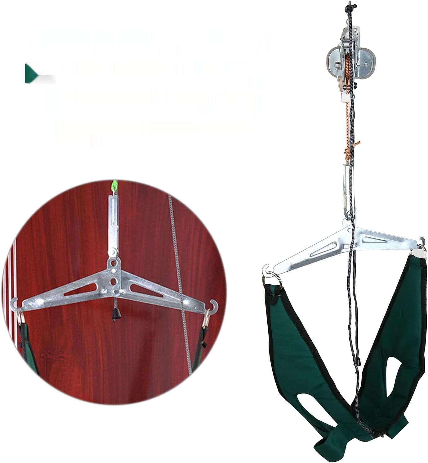 BMDHA Urządzenie do trakcji szyi do zawieszania na drzwiach