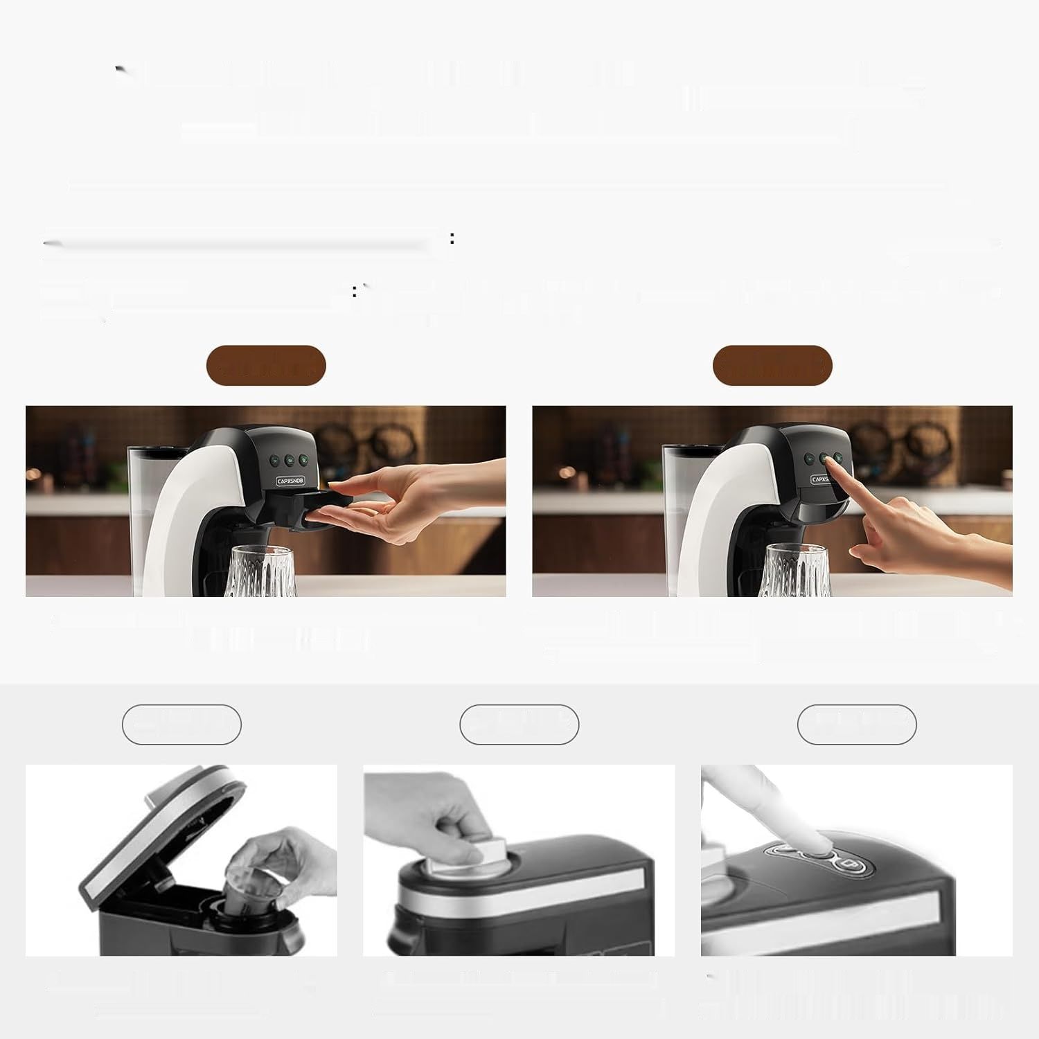 Warriors1 5-w-1 Ekspres kapsułkowy для Nespresso, Dolce Gusto, Lavazza