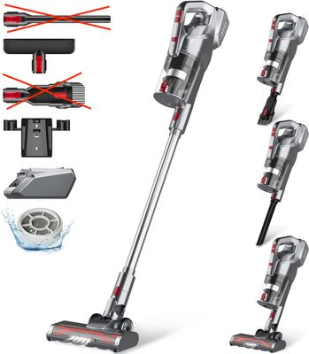 VEAVON Odkurzacz bezprzewodowy, 6 w 1, 200 W/23 KPa