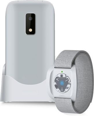 Beghelli - Zestaw Salvalavita Telefon SLV30 Plus + Bransoletka Band