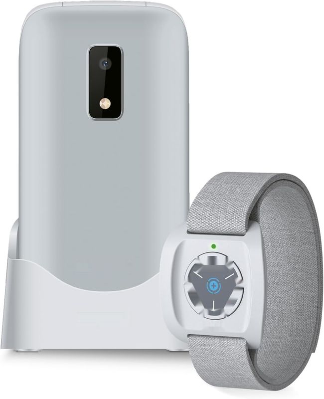 Beghelli - Zestaw Salvalavita Telefon SLV30 Plus + Bransoletka Band