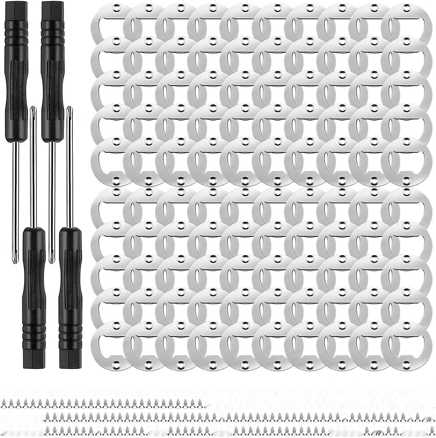 Zestaw 100 wkładów do piekarnika do butelek, metalowy uchwyt do butelek