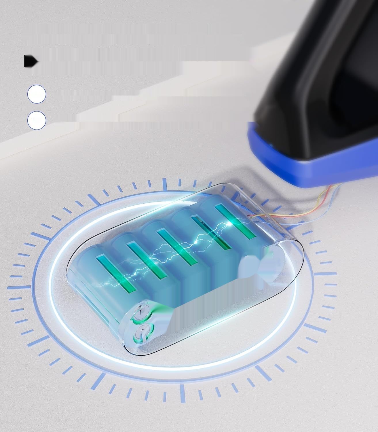SKYHOME Odkurzacz Bezprzewodowy, 500W 33KPA, 6-w-1