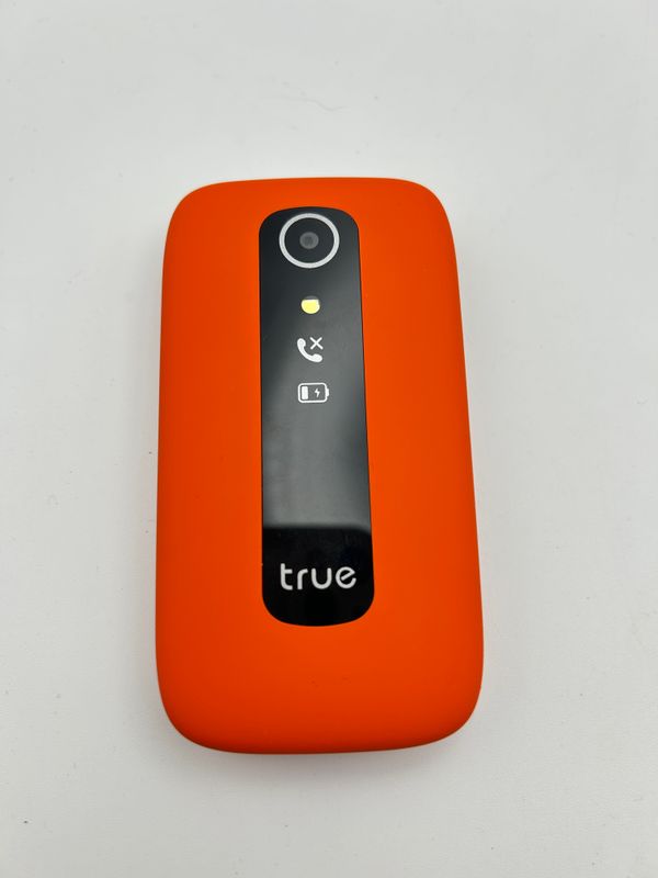 TRUE GSM Senior Telefon Komórkowy, S70, Jasny Pomarańczowy