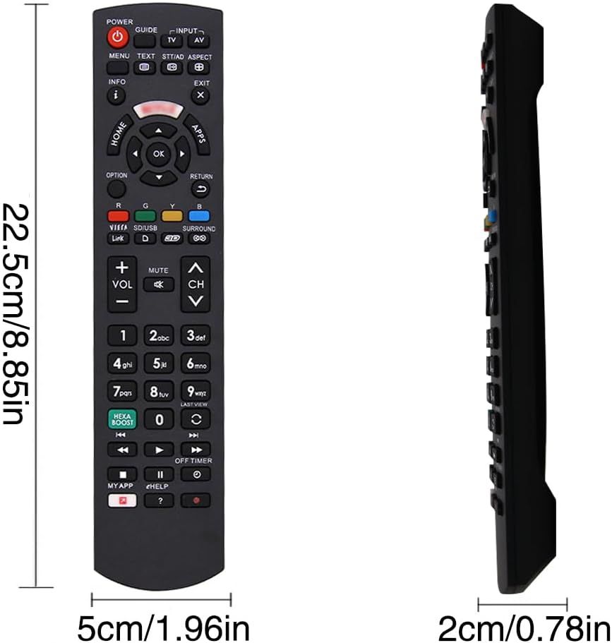 SIUMAL Pilot zamiennik do telewizorów Panasonic Viera Smart TV