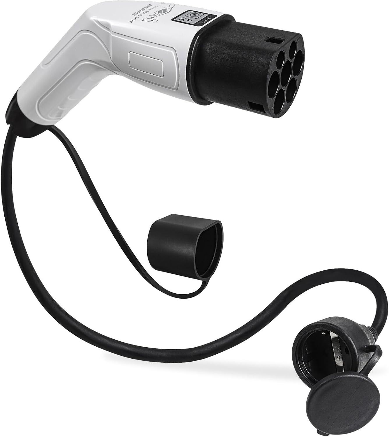 Adapter ładowarki AOHEWEI Typ 2 do ładowarki Schuko, 16 A 3,5 kW