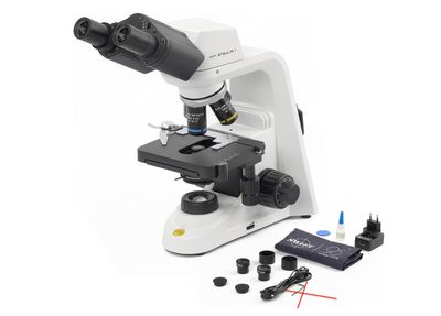 SWIFT Mikroskop dwuokularowy Stellar 1 Pro, nieskończenie poprawione, powiększenie 40-2500x