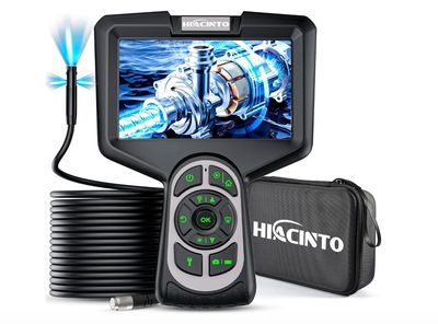 Hiacinto Kamera endoskopowa 20m, ekran IPS, IP68, 8mm, 1080P HD, 32GB