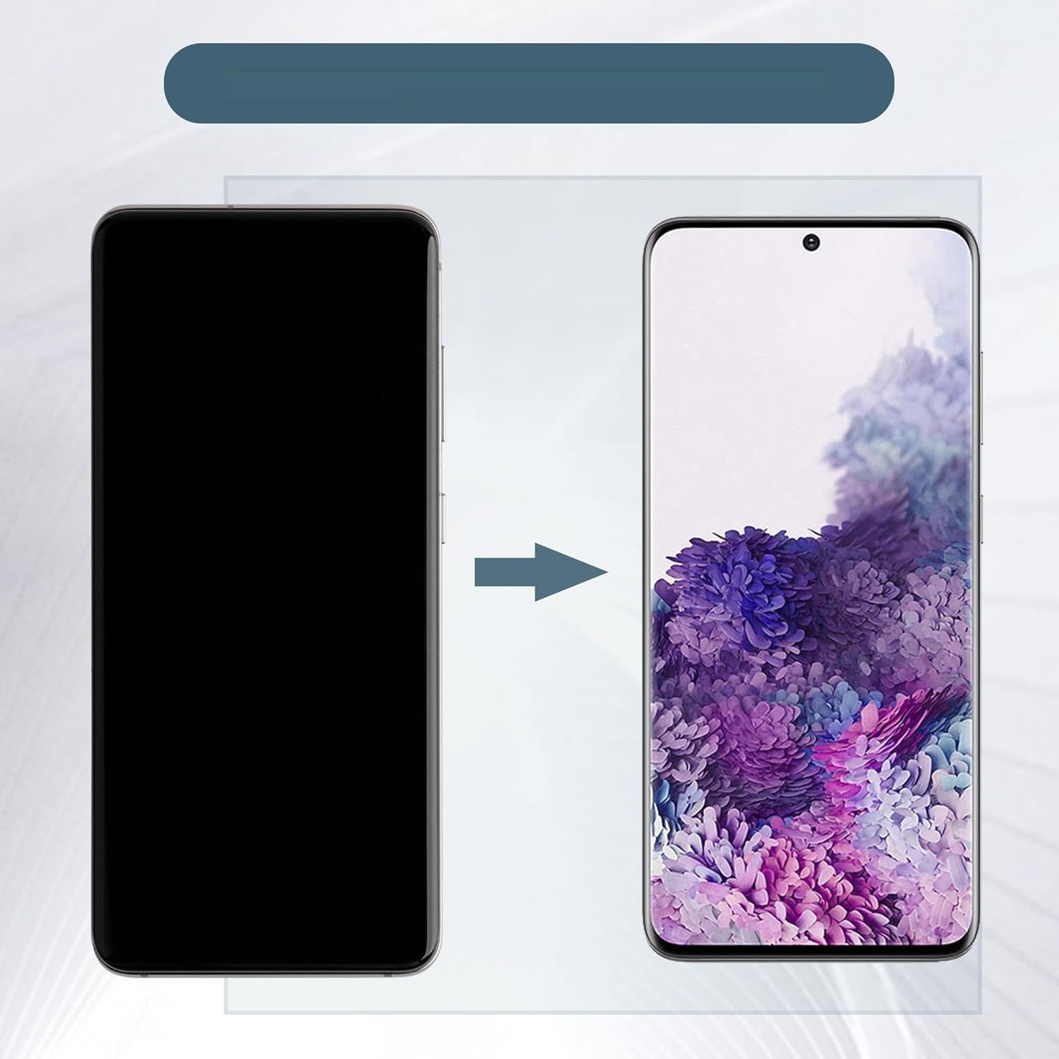 E-YIIVIIL zamiennik wyświetlacza TFT Samsung Galaxy S20 SM-G980 6,2" LCD