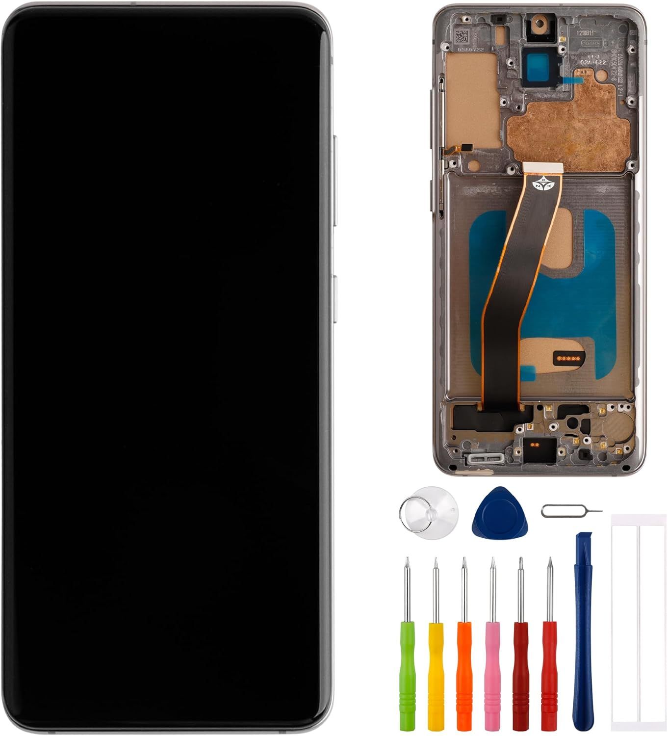 E-YIIVIIL zamiennik wyświetlacza TFT Samsung Galaxy S20 SM-G980 6,2" LCD