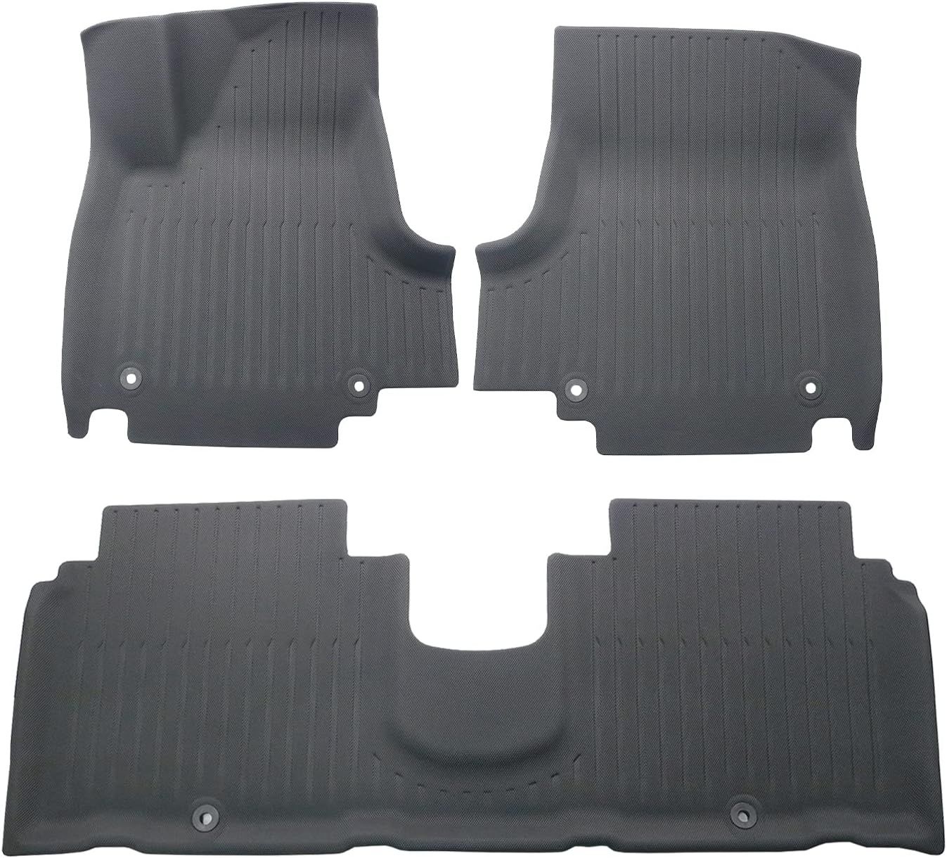 GAFAT Hyundai Ioniq 5 2021-2024 dywaniki samochodowe, 3D TPE, wysoka krawędź