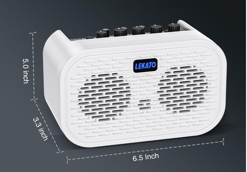 LEKATO Wzmacniacz gitarowy 10 W