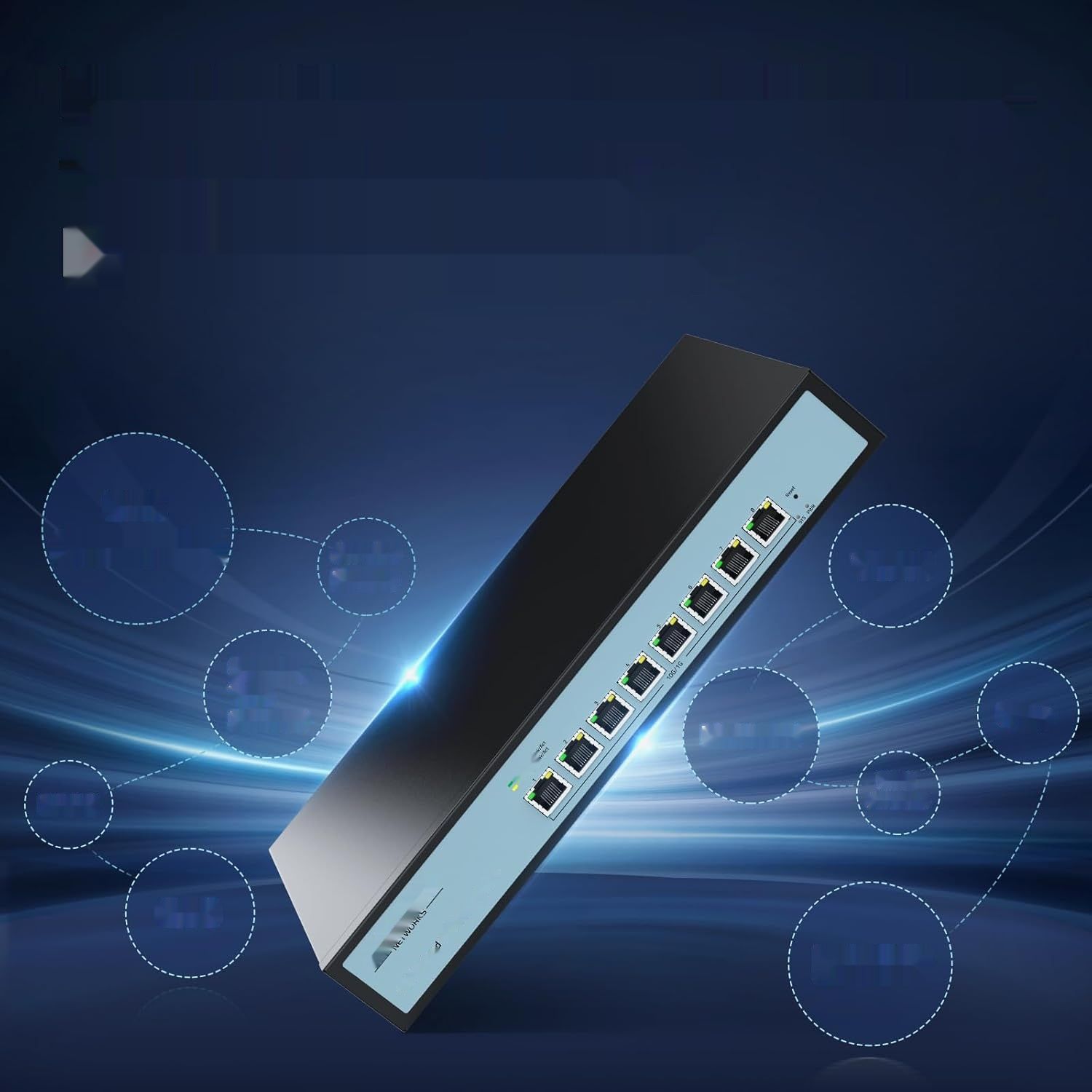 SODOLA 8-portowy przełącznik 10Gbit Easy Web Managed Switch