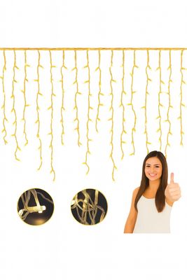 Świetlna Dekoracja LED na Święta 20 m 880 LED Icicle z Timerem