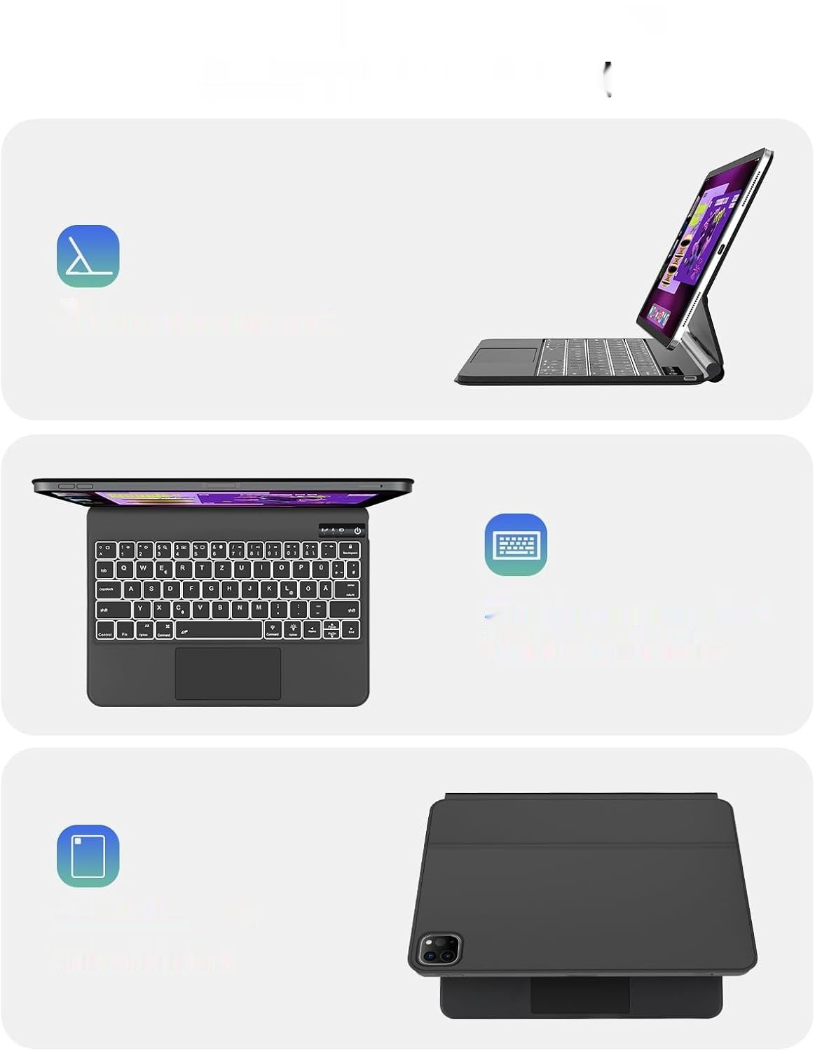FOGARI Etui na klawiaturę do iPad Pro 11
