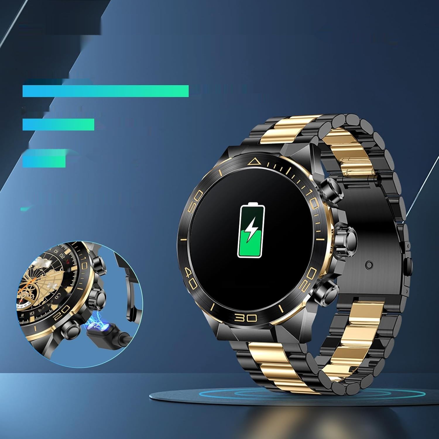 Smartwatch MiracDan 1.43'' AMOLED, IP68, 107+ Dyscyplin Fitness