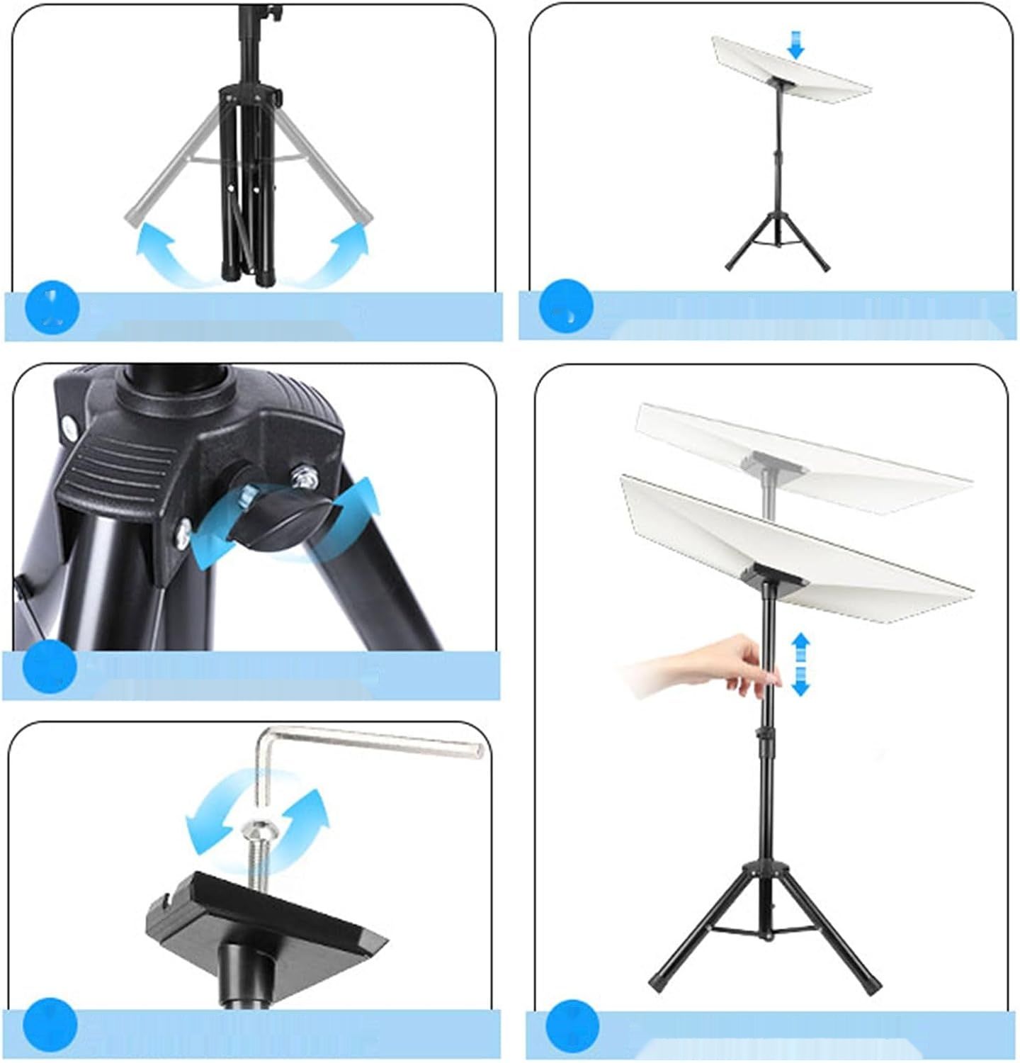 Starlink Gen 3 Wsparcie, Hugener Starlink Gen 3 60-137 cm Premium Słup Gen 3